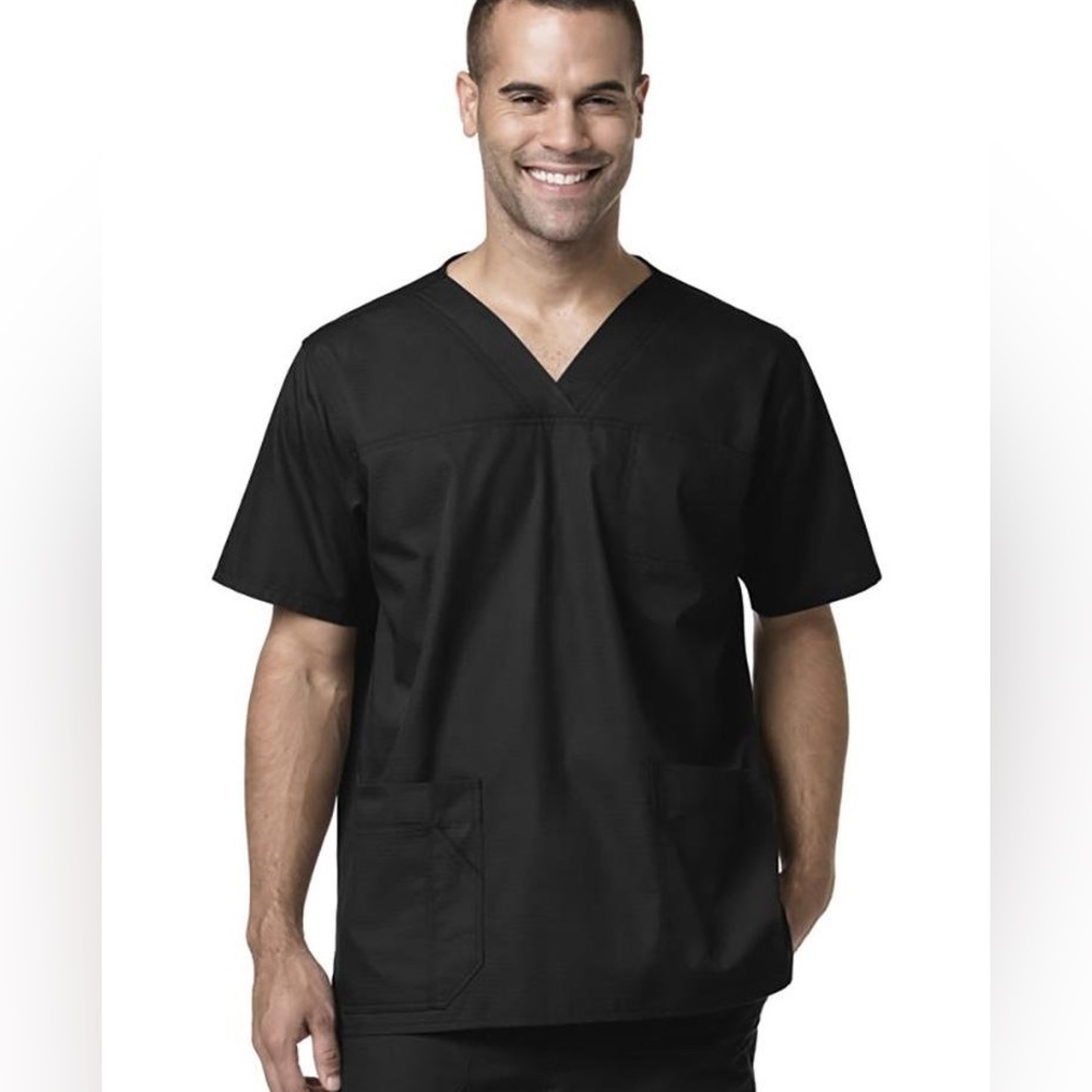 Carhartt Ripstop Men's Multi-Pocket Solid Scrub Top